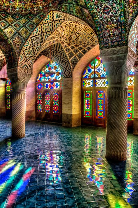 The Magic Of Colors My Photos Of Nasir Ol Molk Mosque