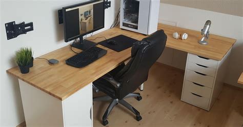 Shop quality home furniture decor furnishings and accessories. Best Of Ikea Desk Gerton in 2020 | Butcher block desk ...