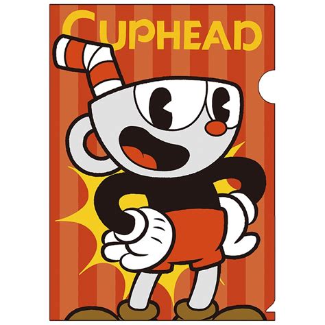 Cuphead A4 Clear Folder 3