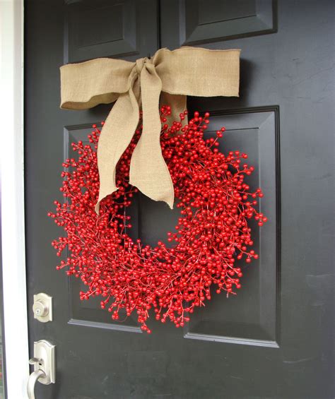 30 Beautiful And Creative Handmade Christmas Wreaths