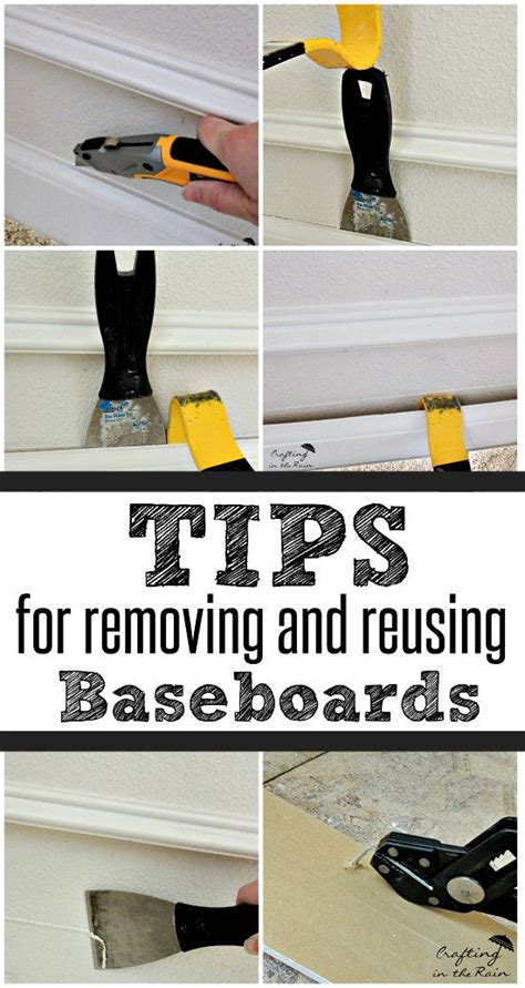 What is an easy way to remove baseboard? 30 DIY Home Repair and Improvement Ideas - Hative