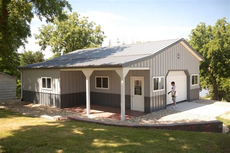 Metal House Plans With Garage Benefits And Considerations House Plans