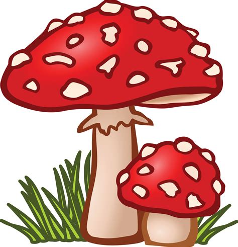 Free Clipart Of Mushrooms Mushroom Clipart Png Download Full Size