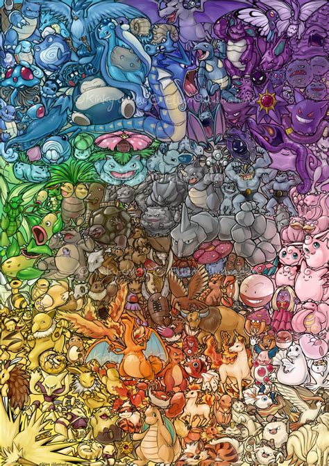 No pokémon matched your search! 151 Pokemon by Kinky-chichi on DeviantArt