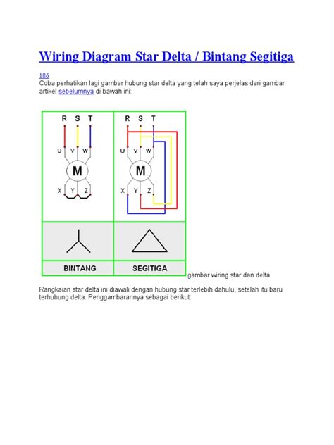 Check spelling or type a new query. Wiring Diagram Star Delta.docx