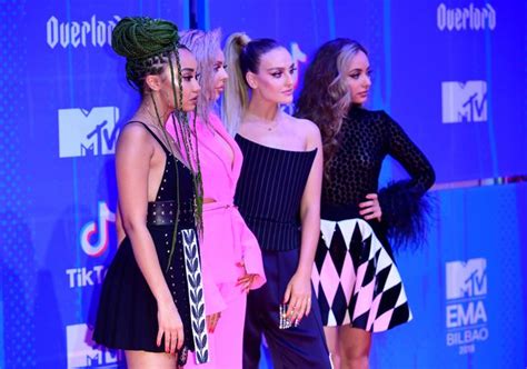 little mix star suffers wardrobe malfunction exposing her nipples at mtv emas hot lifestyle news