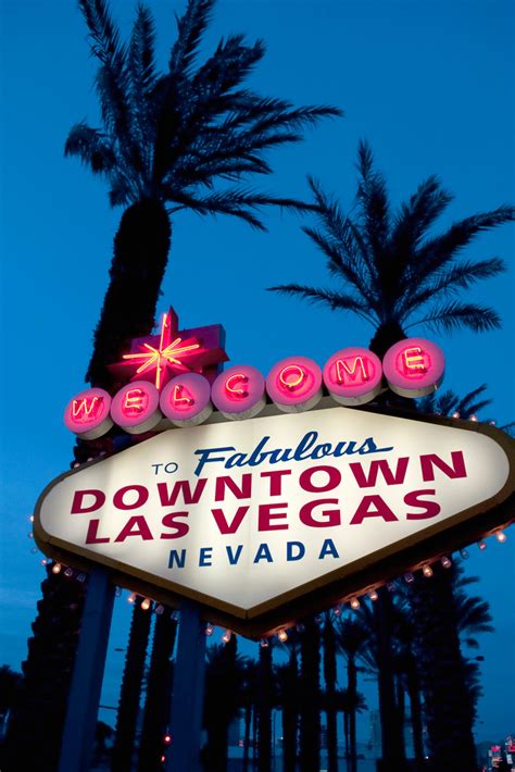 Welcome Fabulous Downtown Las Vegas Iconic Sign Photo Art Print Poster