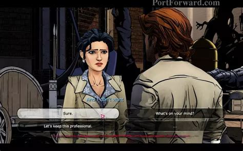The Wolf Among Us Episode 3 A Crooked Mile Walkthrough Chapter 3 Travel