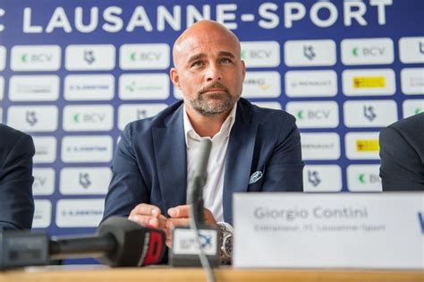 Du er på siden for spillerprofil giorgio contini, lausanne. Football Super League - FC Lausanne-Sport - Press Conference