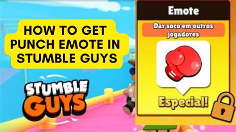 How To Get Punch Emote In Stumble Guys Everything Tricky