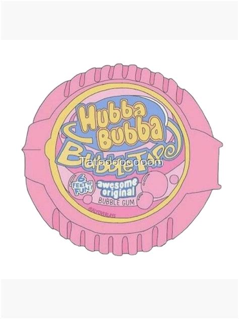 Hubba Bubba Bubble Gum Canvas Print For Sale By Tatoooooooom Redbubble