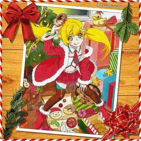 Oshino Shinobu Christmas By Xtremist22 On Deviantart