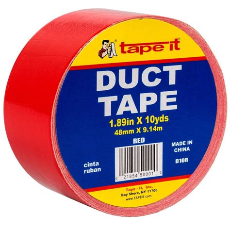 Red Duct Tape 2 X 10 Yard Cloth Duct Tape First Quality Wholesale Price