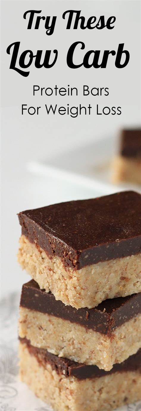Try These Low Carb Protein Bars For Weight Loss