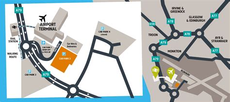 Car Park 2 Glasgow Airport Map - CARCROT