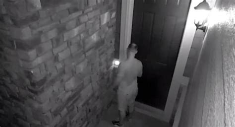 ‘peeping tom caught spying on teen through window in dark of night world news uk