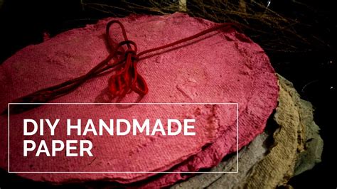 How To Make Handmade Paper Diy Handmade Paper Recycled Paper