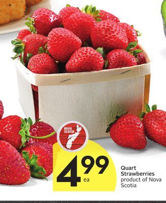 Think of it as the size of your container. Quart Strawberries on sale | Salewhale.ca