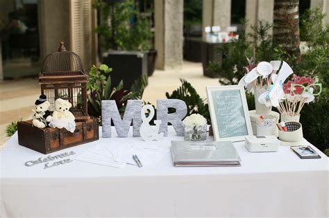 Registration Table - styling by Boracay Weddings #jlucasreyes #