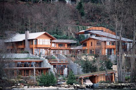 Bill gates, der reichste und genialste mann der welt. In dieser Super-Villa wohnt Bill Gates