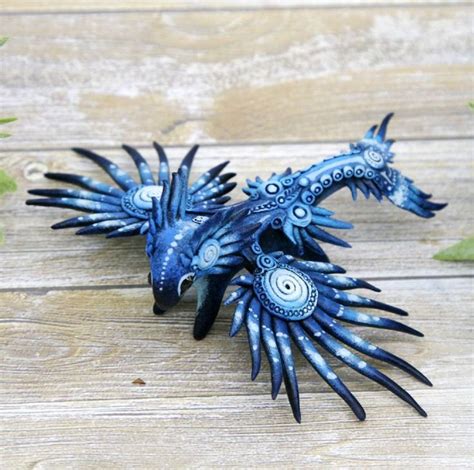 Polymer Clay Dragons Miniatures And Paintable Figurines Amazing T