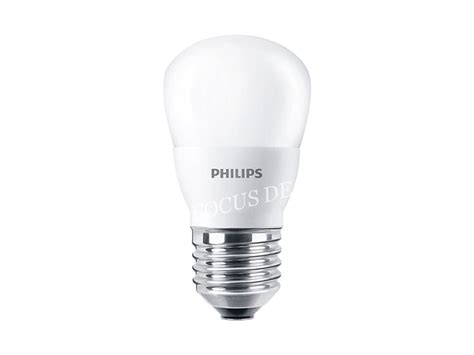 Philips Led Mini Bulb E27 4w Warm Or Day Focus De Lightings Pte Ltd