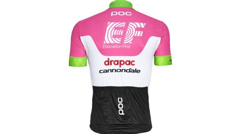 Egal ob einspielshirts, trikotsätze oder anzüge. POC EF Education First Replica Team Rennrad-Trikot günstig ...