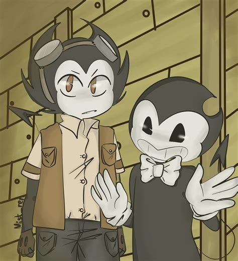 I Drew Bendy D Bnb The Quest For Ink Machine Amino