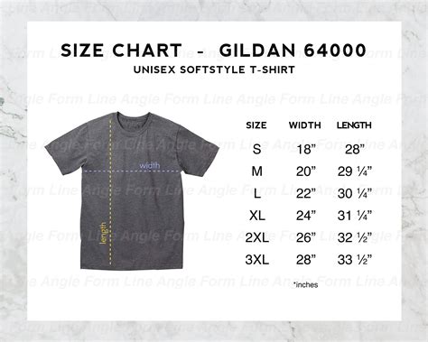 Gildan Softstyle Size Chart Ubicaciondepersonas Cdmx Gob Mx