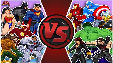 Justice League Vs Avengers Total War Marvel Vs Dc Animation Youtube