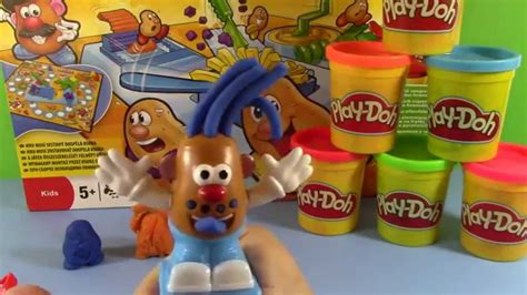 Play Doh Mr Potato Head And Play Doh Mrs Potato Head Youtube