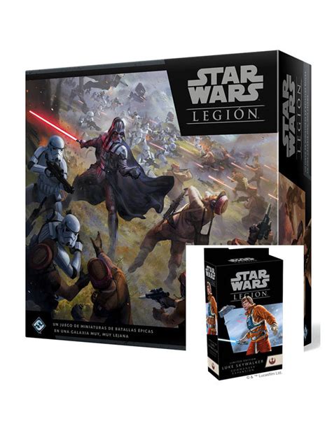 Comprar Star Wars Legión Expansión Luke Commander Mil Comics