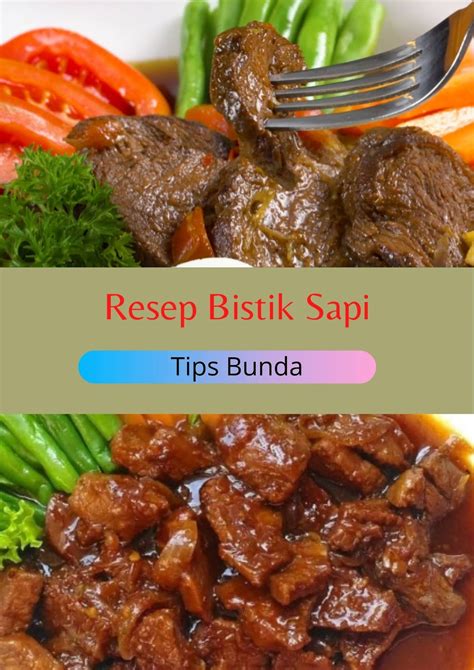Mulai dari soto betawi dengan kuah santannya yang gurih, soto daging madura bumbu kuning, soto daging aceh, soto mie bogor, sampai soto medan dengan daging sapi yang mantap. Resep Bistik Sapi yang Endes - Tips Bunda