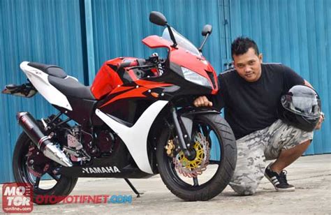 Tanpa ada pengelasan sama sekali, tinggal pasang tengki bukan lagi kondom. Variasi / Modifikasi Yamaha Byson Super Kren [FOTO ...