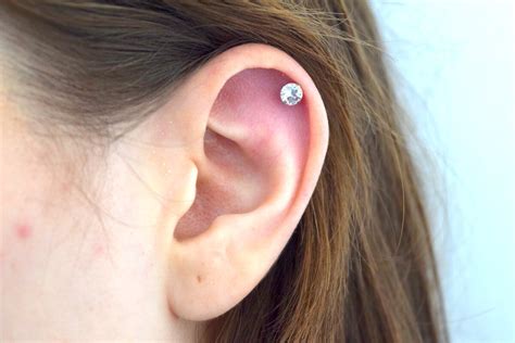 Helix Piercing Pain Level Heal Time And What To Know