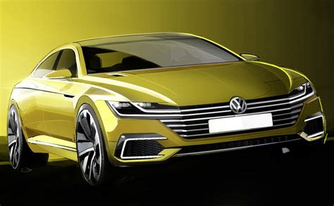 Volkswagen Sport Coupé Gte La Future Cc En Filigrane