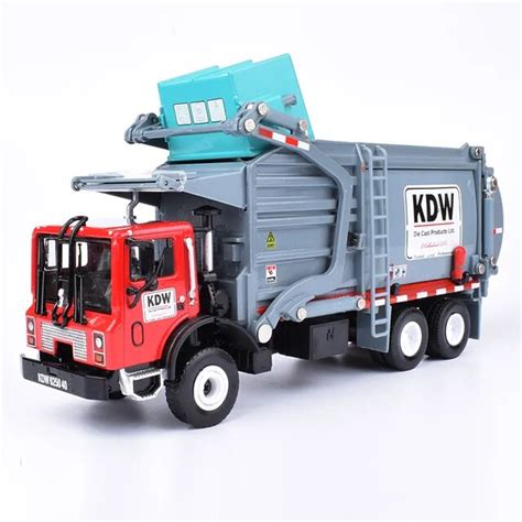 Buy Alloy Diecast Barreled Garbage Carrier Truck 124
