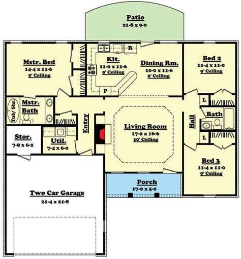 Split Bedroom Ranch Home Plan 11700hz Architectural Designs House
