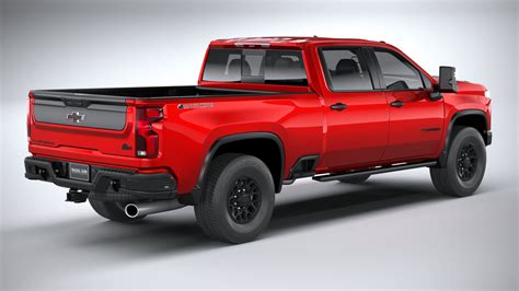 3d Model Chevrolet Silverado Hd Zr2 Bison 2024 Turbosquid 2061860