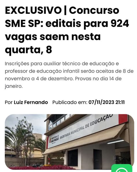 Concurso Pei Sp 2023 Edital