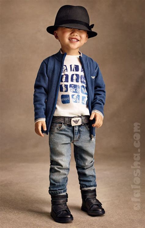 Alalosha Vogue Enfants Armani Fw1415 Boys Collection Детская мода