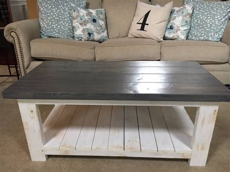 $7.00 coupon applied at checkout save $7.00 with coupon. Fatigued Rustic Coffee table with Shiplap bottom shelf ...