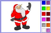COLORIAGE DE NOEL  Coloriages à faire en ligne spécial NOËL