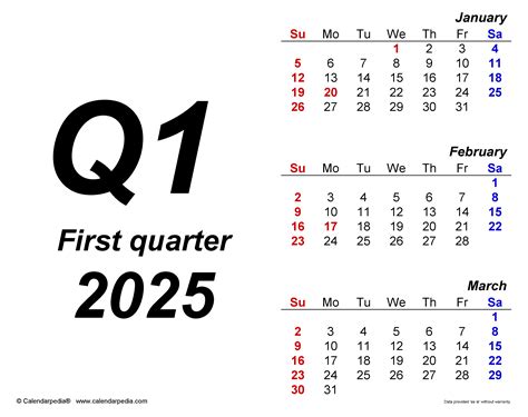 2025 Quarterly Calendar: A Comprehensive Guide For Efficient Planning