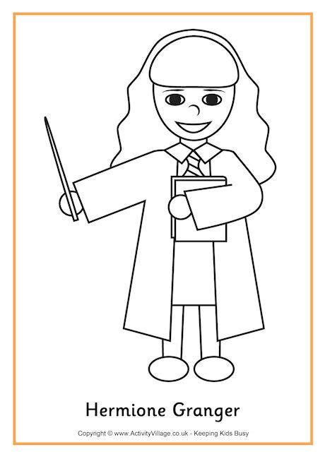 It's the scene of hermione granger making the polyjuice potion. Hermione Granger Colouring Page 2 | Harry potter coloring ...