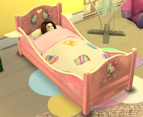 The sims 4 mods and cc are a great way to add some flavor in the gameplay. Sims 4 Custom Content Download : Classic Toddler Bed | Sanjana Sims Studio