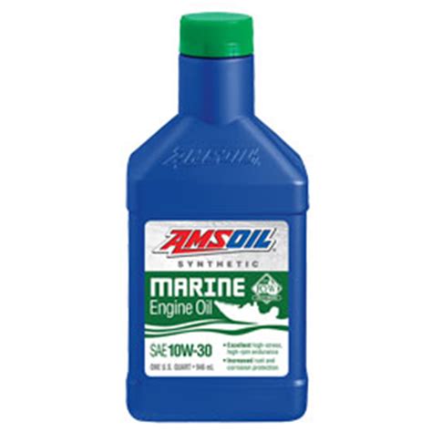In this case (and almost every other). 10W30 & 10W40 SYNTHETIC MARINE ENGINE OIL - AMSOIL