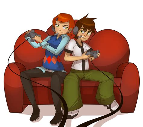 Ben And Gwen Game On By Red899 On Deviantart