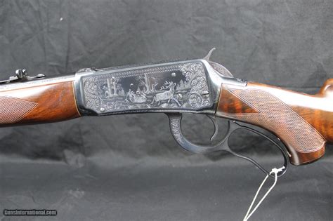 307 Custom Winchester Pre 64 Model 64 Engraved Lever Action Rifle