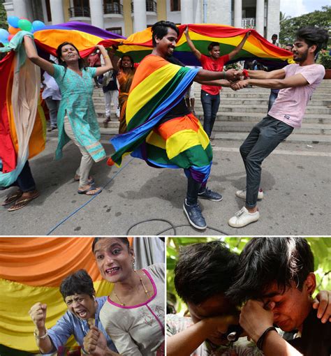 Photos Indians Laugh Cry And Celebrate After Gay Sex Is Decriminalized Npr